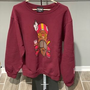 Washington Redskins sweatshirt. Size Medium RARE